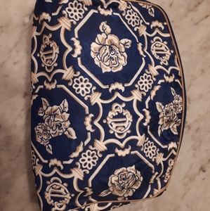 Christian Dior rose floral  makeup bag pouch